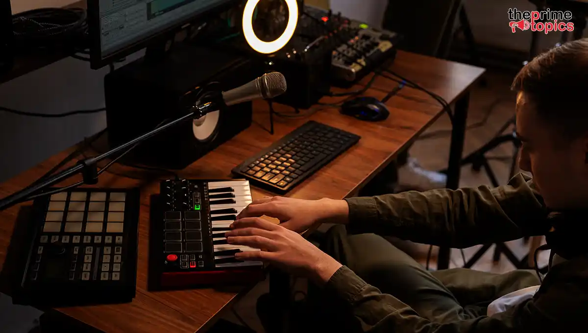 music recording equipment